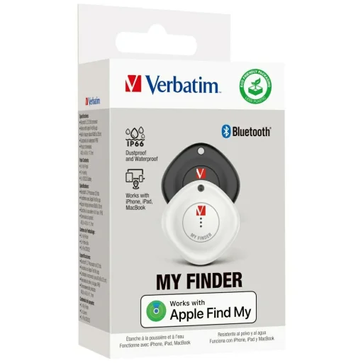 Verbatim My Finder Bluetooth fekete/fehér - nyomkövető eszköz MYF-01 32130 - 6