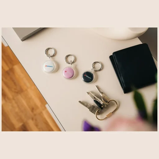 Verbatim My Finder Coin Bluetooth fekete fehér rózsaszín - nyomkövető eszköz - 3