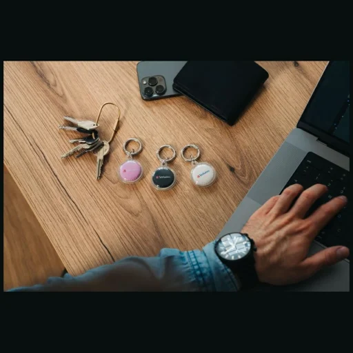 Verbatim My Finder Coin Bluetooth fekete fehér - nyomkövető eszköz 2db MYFC-02BW - 6