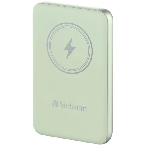 Verbatim Vezeték nélküli Mágneses Power Bank `n` Go 15W 10000mAh zöld 32246 - 1