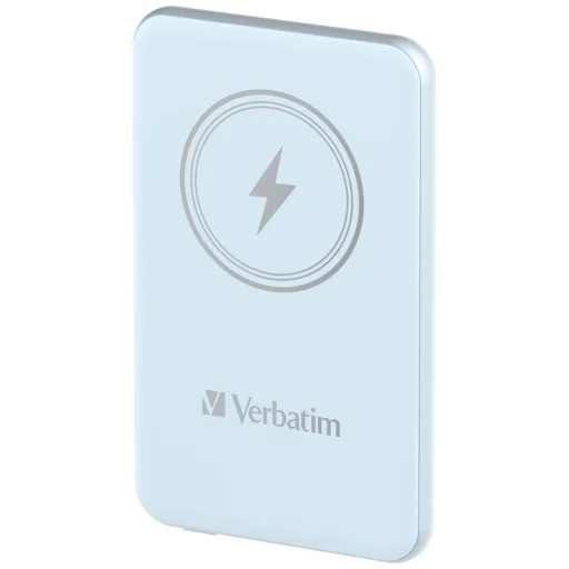 Verbatim Vezeték nélküli Mágneses Power Bank `n` Go 15W 5000mAh kék 32242 - 1