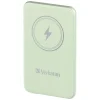 Verbatim Vezeték nélküli Mágneses Power Bank `n` Go 15W 5000mAh zöld 32241