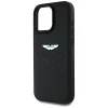  iPhone 16 Pro Max Fekete Aston Martin HC Bőr Victory Design tok - 6