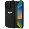  iPhone 16 Pro Max Fekete Aston Martin HC Bőr Victory Design tok