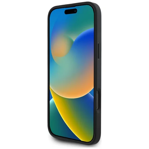 Aston Martin HC Leather Victory Design iPhone 16 Pro tok fekete - 5