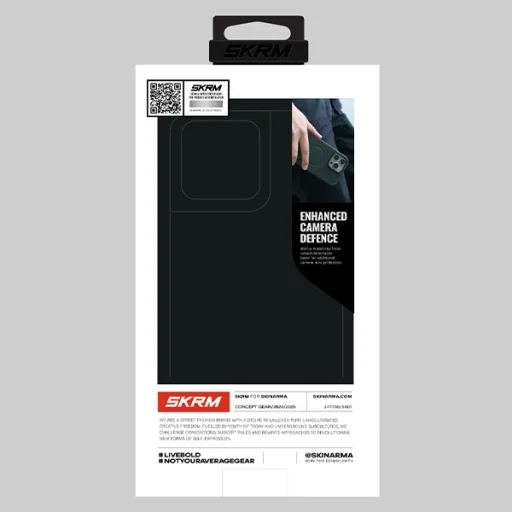  iPhone 16 Pro Max 6.9" sötétkék Skinarma Mecha Mágneses töltés tok - 6