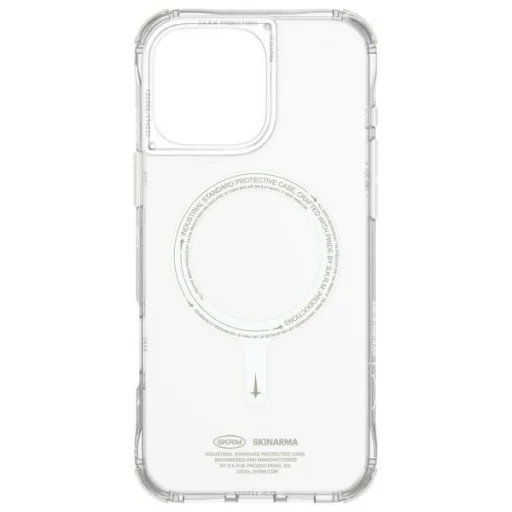  iPhone 16 Pro Max 6.9" Skinarma Saido mágneses töltésre alkalmas zöld (nightglow) tok - 4