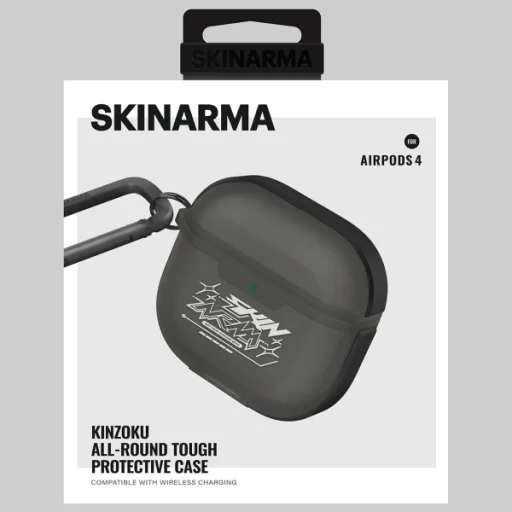 Skinarma Kinzoku tok AirPods 4 fekete - 5