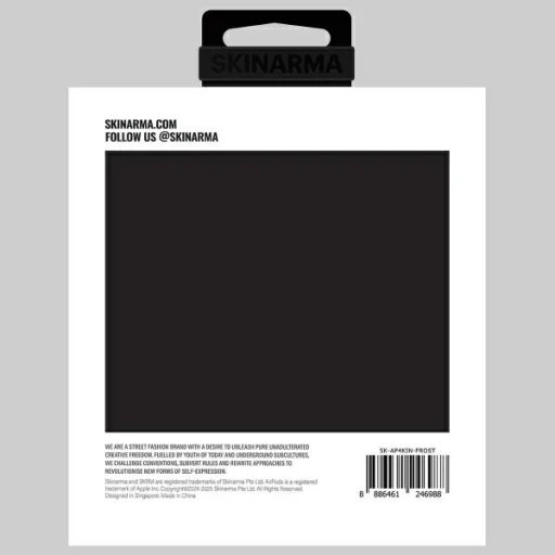 Skinarma Kinzoku tok AirPods 4 fekete - 6