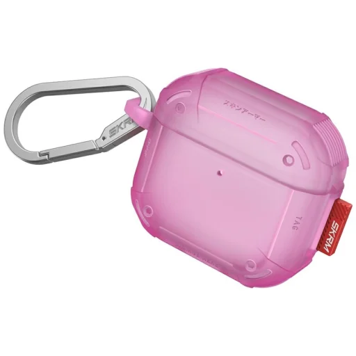 Skinarma Mecha CE tok AirPods 4-hez fukszia - 1