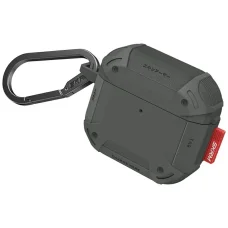 Skinarma Mecha CE tok AirPods 4-hez olíva