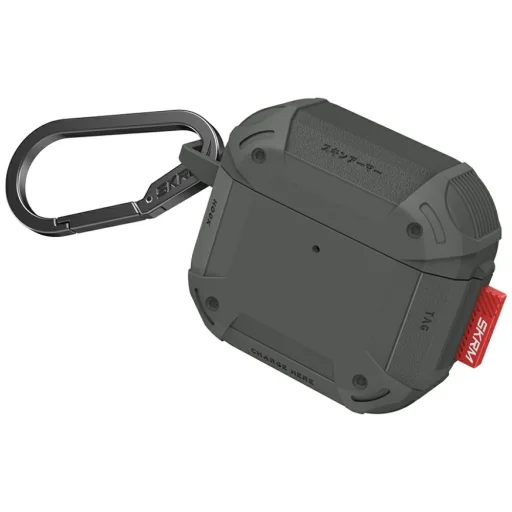 Skinarma Mecha CE tok AirPods 4-hez olíva - 1