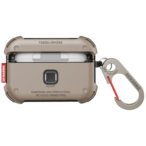 Case Skinarma Mecha AirPods Pro 2 tok pezsgőszínű - 3