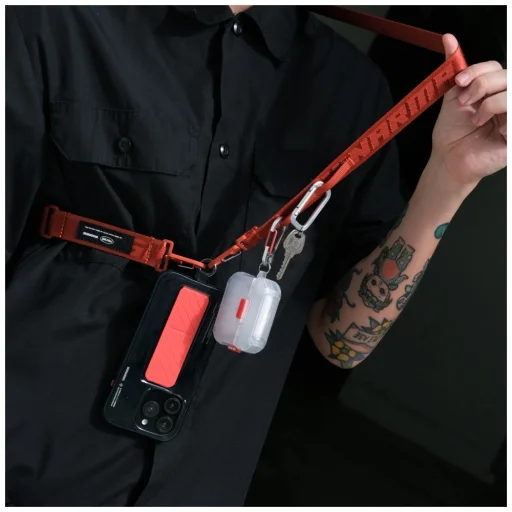 Case Skinarma Mecha AirPods Pro 2 tok pezsgőszínű - 4