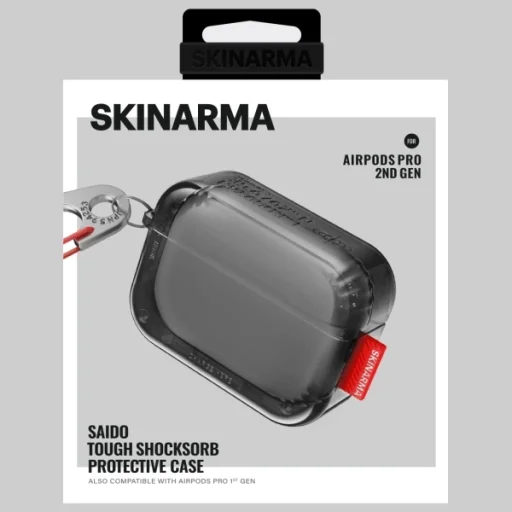 Case Skinarma Saido AirPods Pro 2 tok fekete - 7