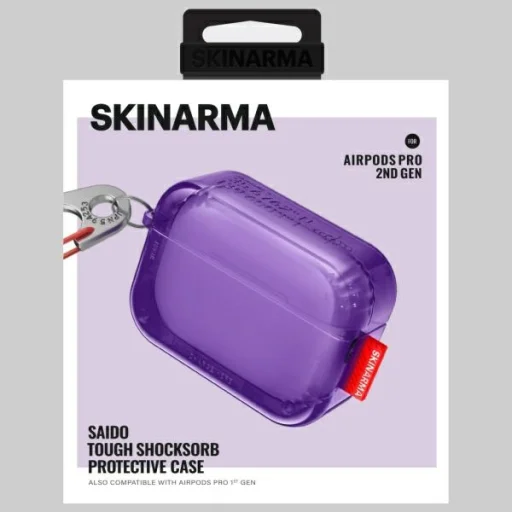 Case Skinarma Saido AirPods Pro 2 tok lila - 8