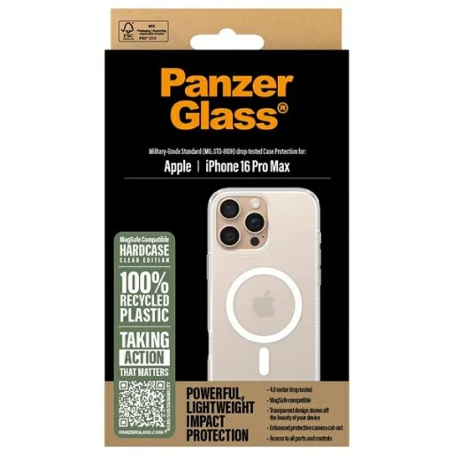  iPhone 16 Pro Max 6.9" fehér PanzerGlass HardCase MagSafe tok - 4