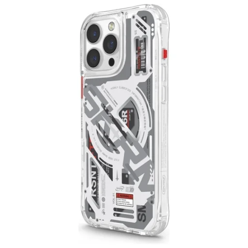 Skinarma tok Ekho iPhone 16 Pro 6.3" Mágneses Töltés átlátszó - 2