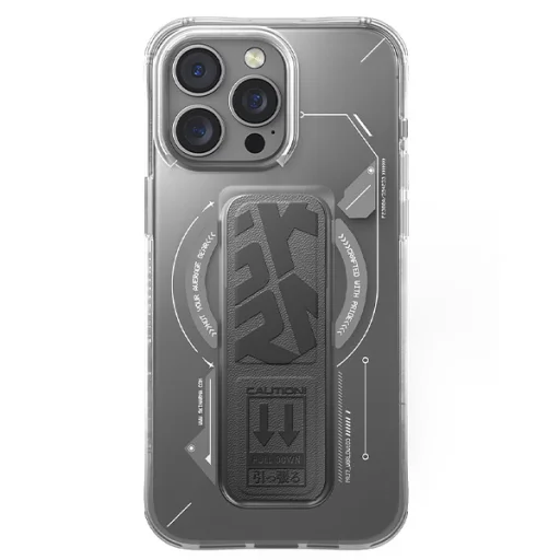  iPhone 16 Pro Max 6.9" Skinarma tok Helio Mágneses töltés + fogantyús tartó titán - 2