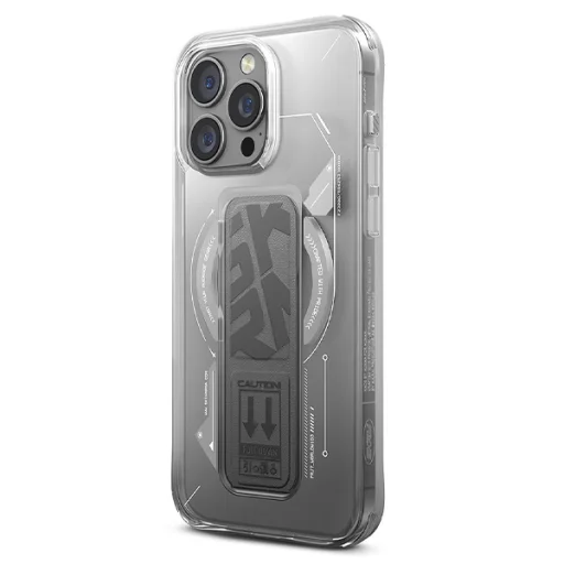  iPhone 16 Pro Max 6.9" Skinarma tok Helio Mágneses töltés + fogantyús tartó titán - 3