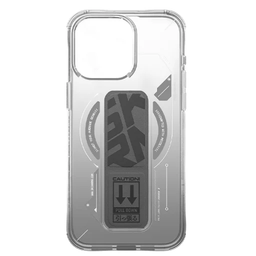  iPhone 16 Pro Max 6.9" Skinarma tok Helio Mágneses töltés + fogantyús tartó titán - 5