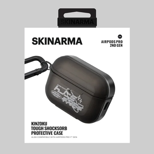 Skinarma Kinzoku AirPods Pro 2 tok füstszínű - 8