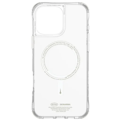 Skinarma Saido iPhone 16 Pro 6.3" mágnesesen tölthető zöld (sötétben világító) tok - 4