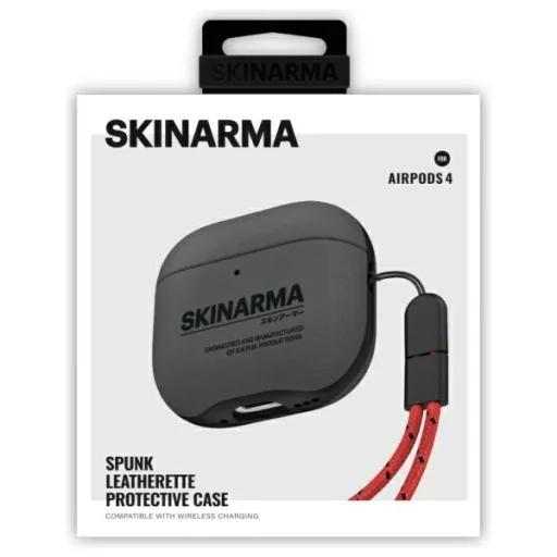 Skinarma tok Spunk AirPods 4 ónzöld - 4