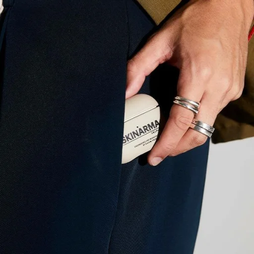 Skinarma tok Spunk AirPods Pro 2 elefántcsont - 6