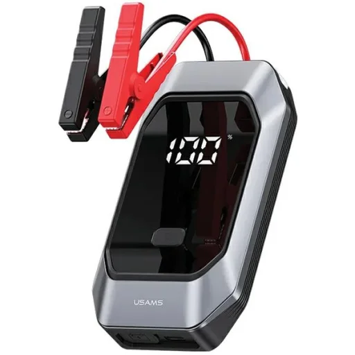 USAMS Jumpstarter Powerbank 8000mAh+ beépített zseblámpa fekete ZB284ZDB01 (US-ZB284) - 3
