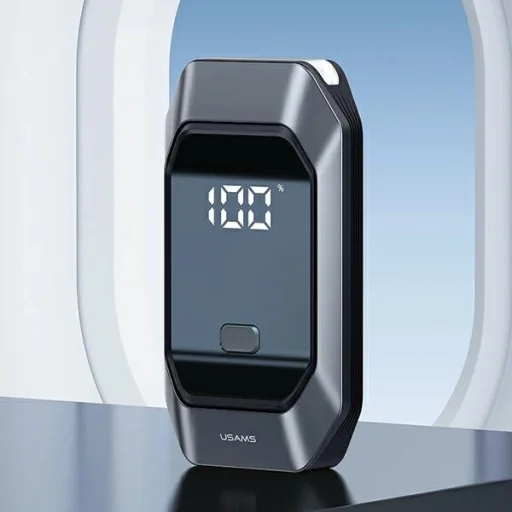 USAMS Jumpstarter Powerbank 8000mAh+ beépített zseblámpa fekete ZB284ZDB01 (US-ZB284) - 6