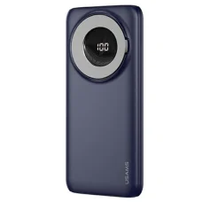 USAMS power bank PB62 10000mAh 20W QC3.0+PD mágneses vezeték nélküli Gyors Töltés kék 10KCD17104 (US-CD171)