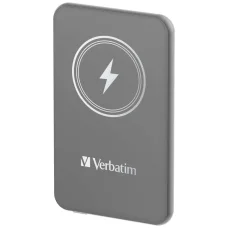 Verbatim Vezeték nélküli Mágneses Power Bank `n` Go 15W 5000mAh szürke 32244