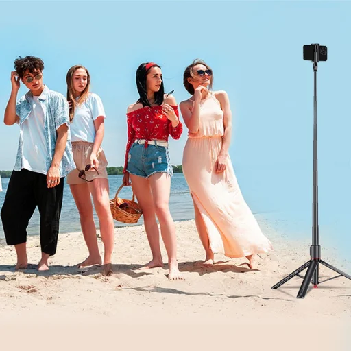 FORCELL F-GRIP F170XL automatikus selfie bot távirányítóval és állvánnyal fekete - 8