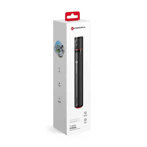 FORCELL F-GRIP F170XL automatikus selfie bot távirányítóval és állvánnyal fekete - 2
