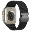 Beline Apple Watch Oblique Szíj 42/44/45/49mm Fekete