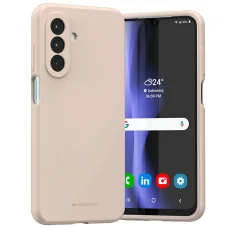 Mercury szilikon tok Samsung Galaxy A26-hoz rózsaszín homok