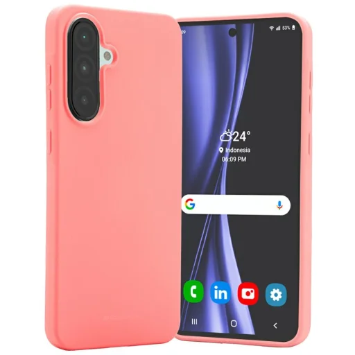 Mercury Soft tok Samsung Galaxy A36 pink - 1