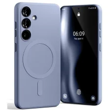 Mercury MagSafe Semi-Silicone Samsung Galaxy S24 tok levendula