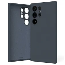 Mercury Silicone Samsung Galaxy S24 Ultra tok, sötétkék