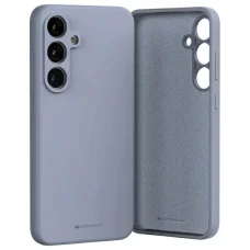 Mercury Silicone Samsung Galaxy S24 FE tok levendula szürke