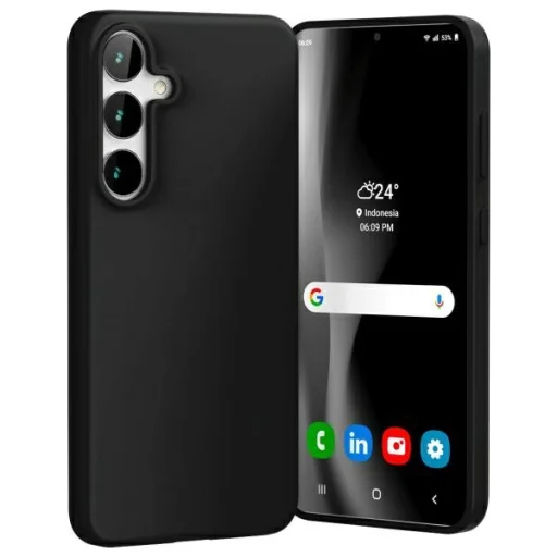 Mercury Soft Samsung Galaxy S24 FE fekete tok - 1