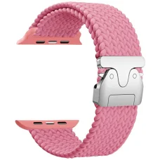 Beline Szövött Nylon Ejtőernyős Szíj Apple Watch 42/44/45/49mm Pink