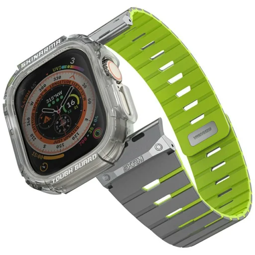 Szíj + Tok Skinarma Gemini Apple Watch 49mm - éjszakai fény - 1