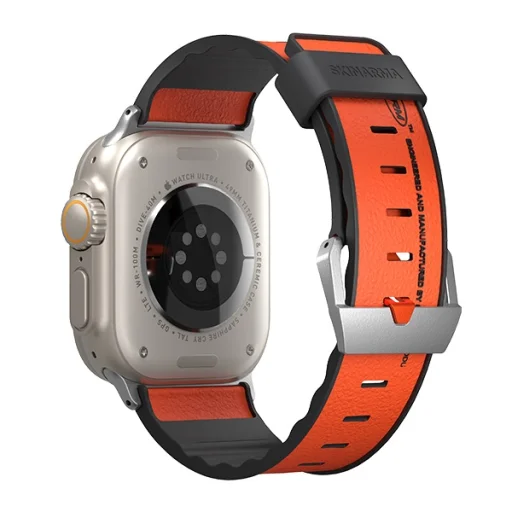 Skinarma Szíj Spunk Apple Watch Ultra 49mm narancs - 2