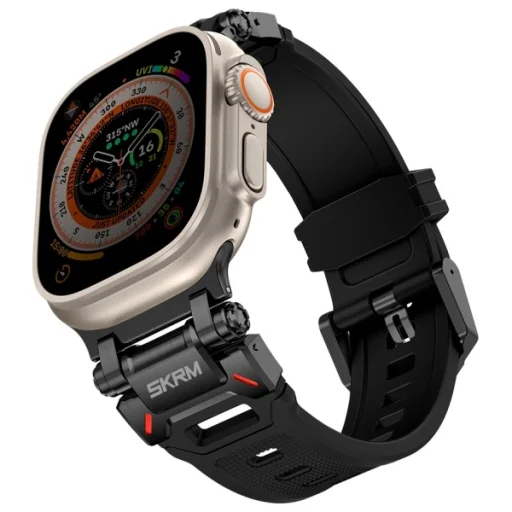 Skinarma Szíj Titon Apple Watch Ultra 49mm fekete - 2
