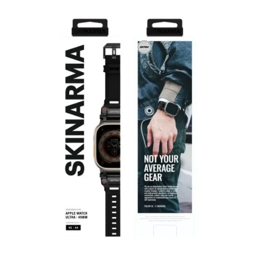 Skinarma Szíj Titon Apple Watch Ultra 49mm fekete - 4