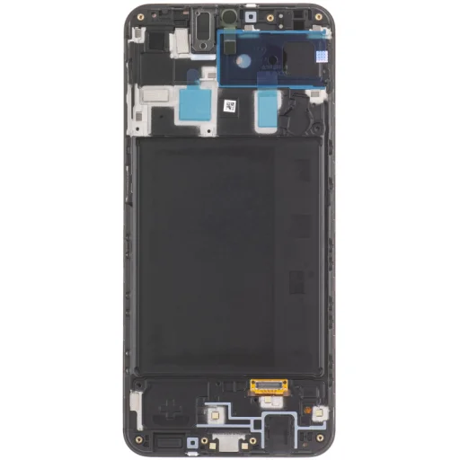 LCD kijelzőmodul Samsung Galaxy A20 A205, fekete - 3