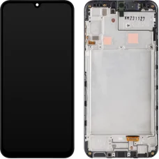 LCD Kijelzőmodul Samsung Galaxy A24 4G A245-hez, fekete