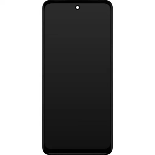 LCD kijelző modul tok Motorola Moto G62 5G, fekete - 2